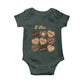 African American Proud Black History Baby Onesie Melanin Hearts