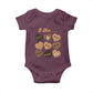 African American Proud Black History Baby Onesie Melanin Hearts