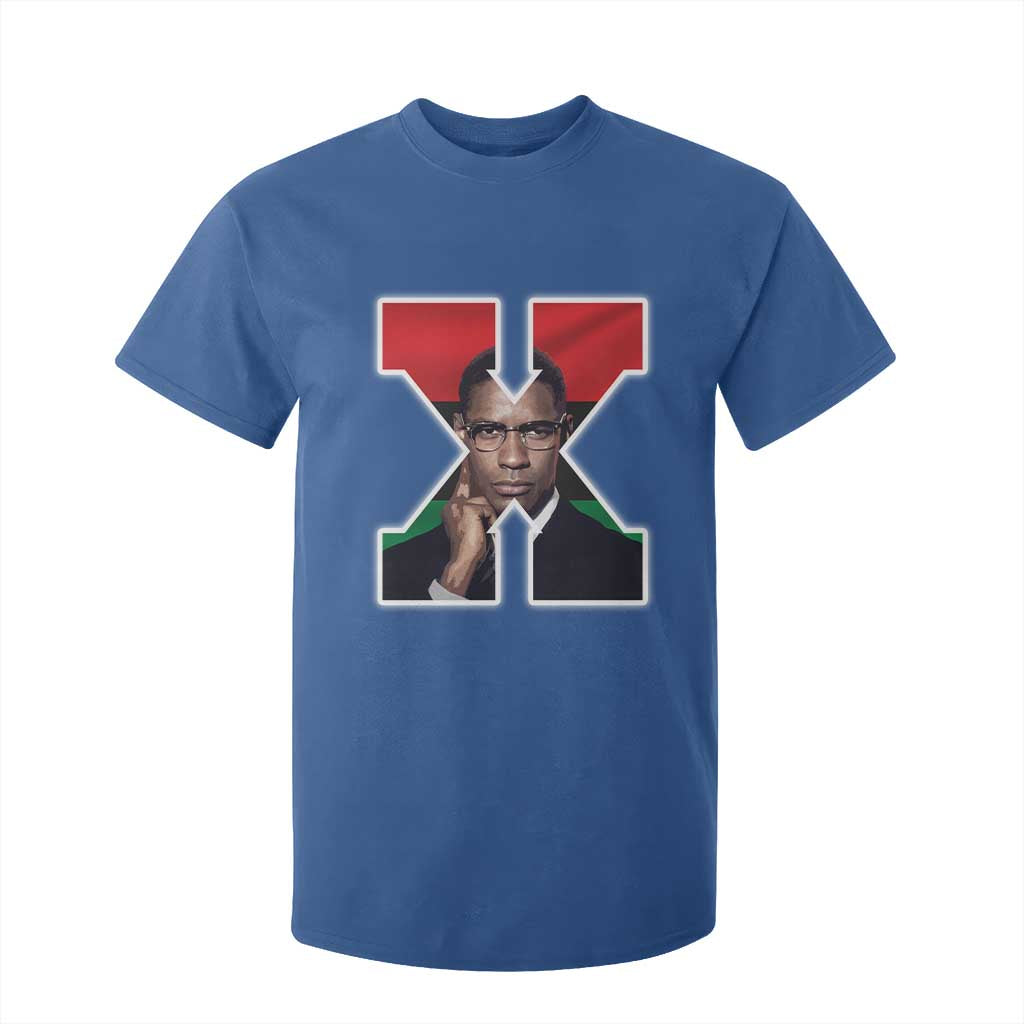 Malcolm X Black Liberation Flag Black History Month T Shirt For Kid