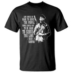 Huey P.Newton Quote T Shirt People Should Not To Be Made To Serve The Laws Black History Month Black Panther Party