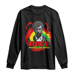 Huey P Newton Long Sleeve Shirt Power To The People Black History