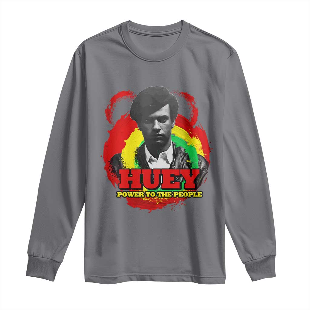Huey P Newton Long Sleeve Shirt Power To The People Black History