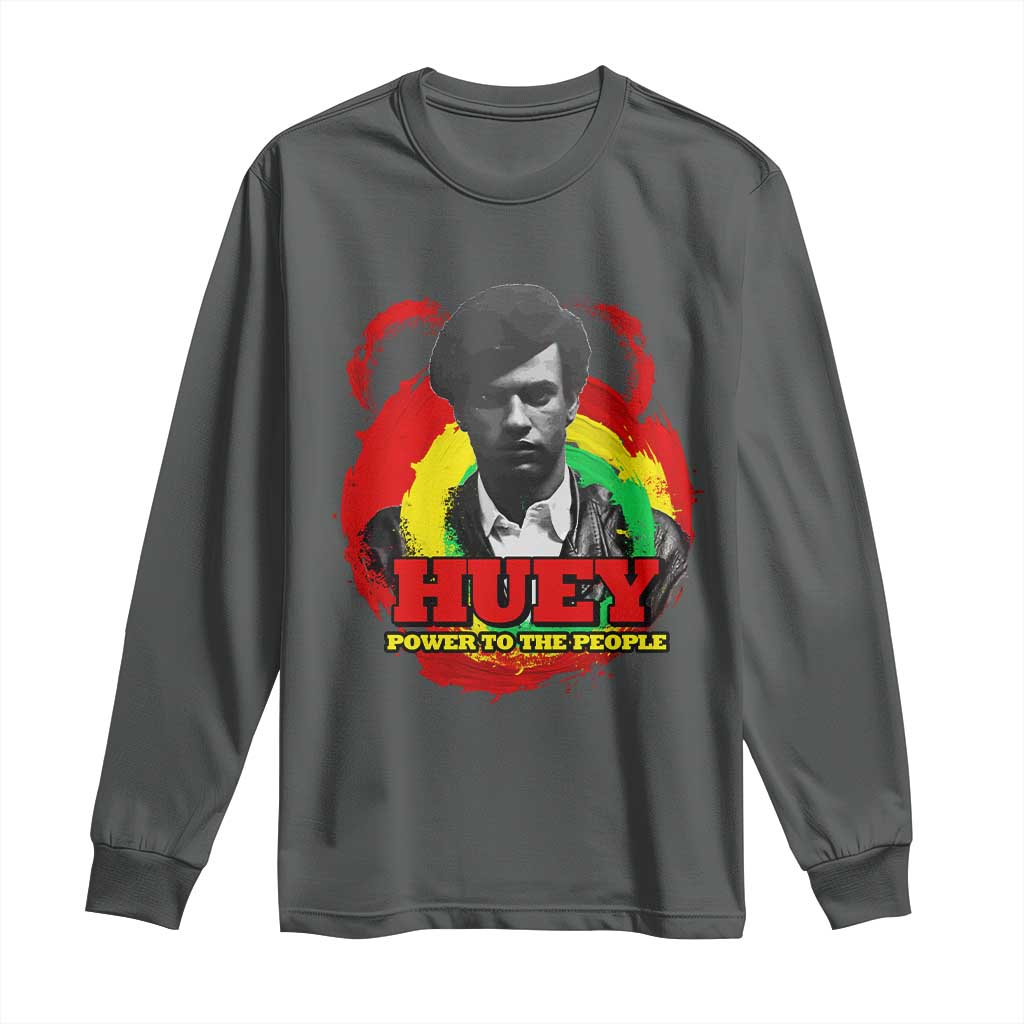Huey P Newton Long Sleeve Shirt Power To The People Black History