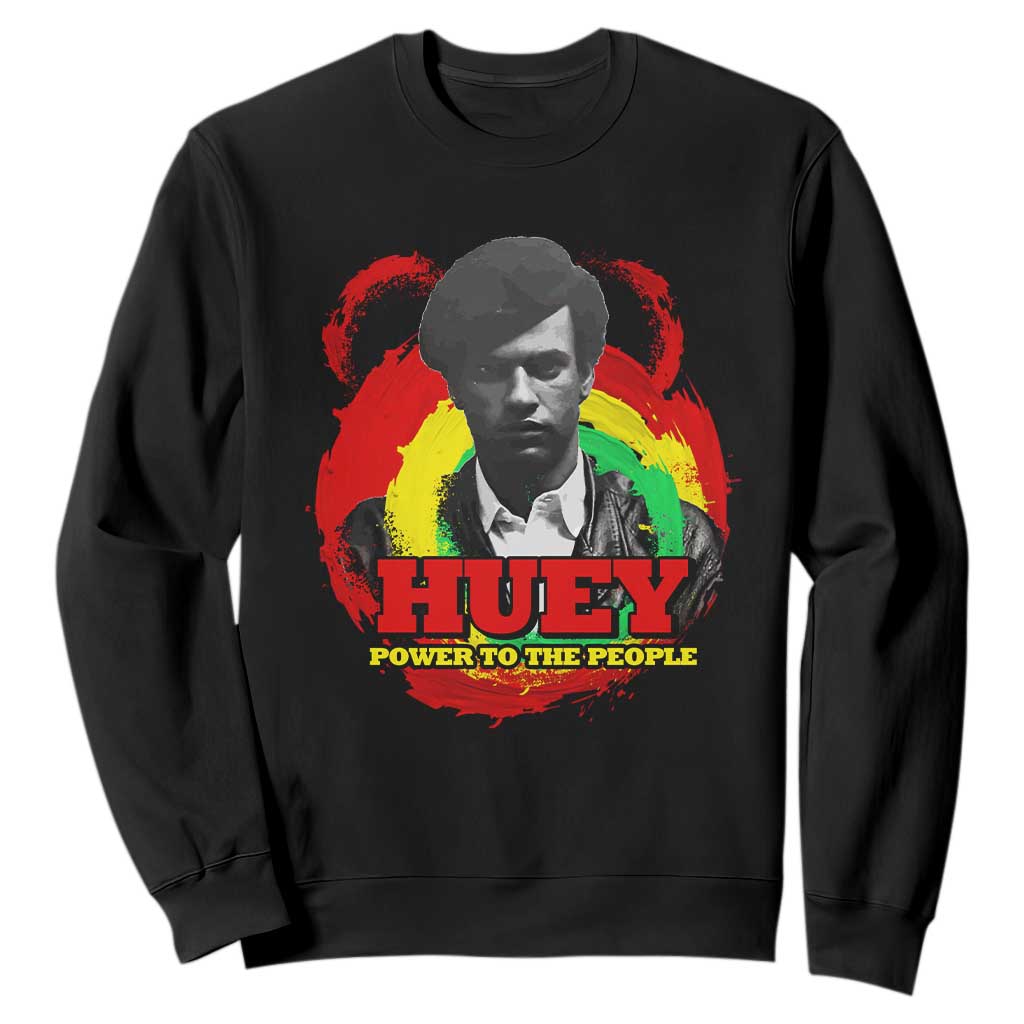 Huey P Newton Sweatshirt Power To The People Black History