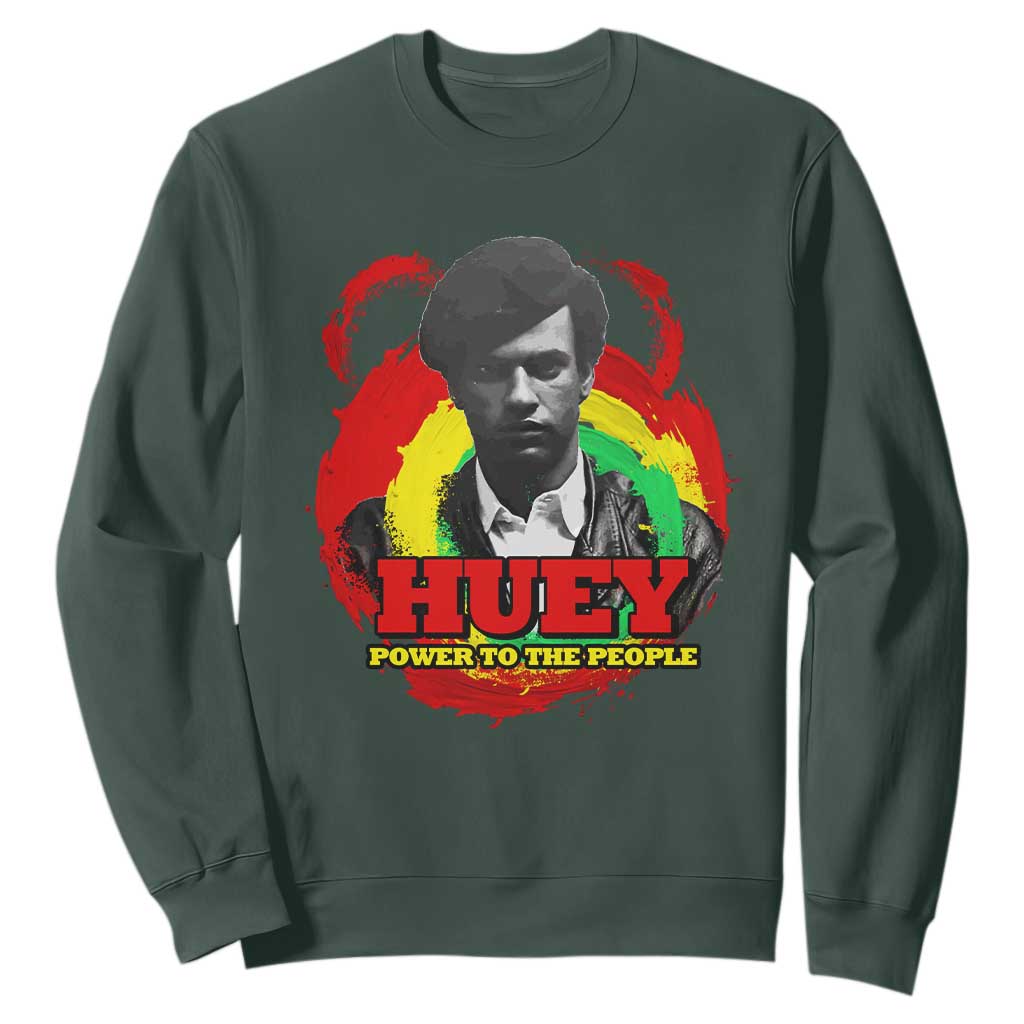 Huey P Newton Sweatshirt Power To The People Black History