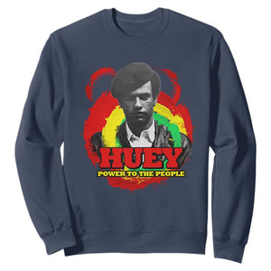 Huey P Newton Sweatshirt Power To The People Black History