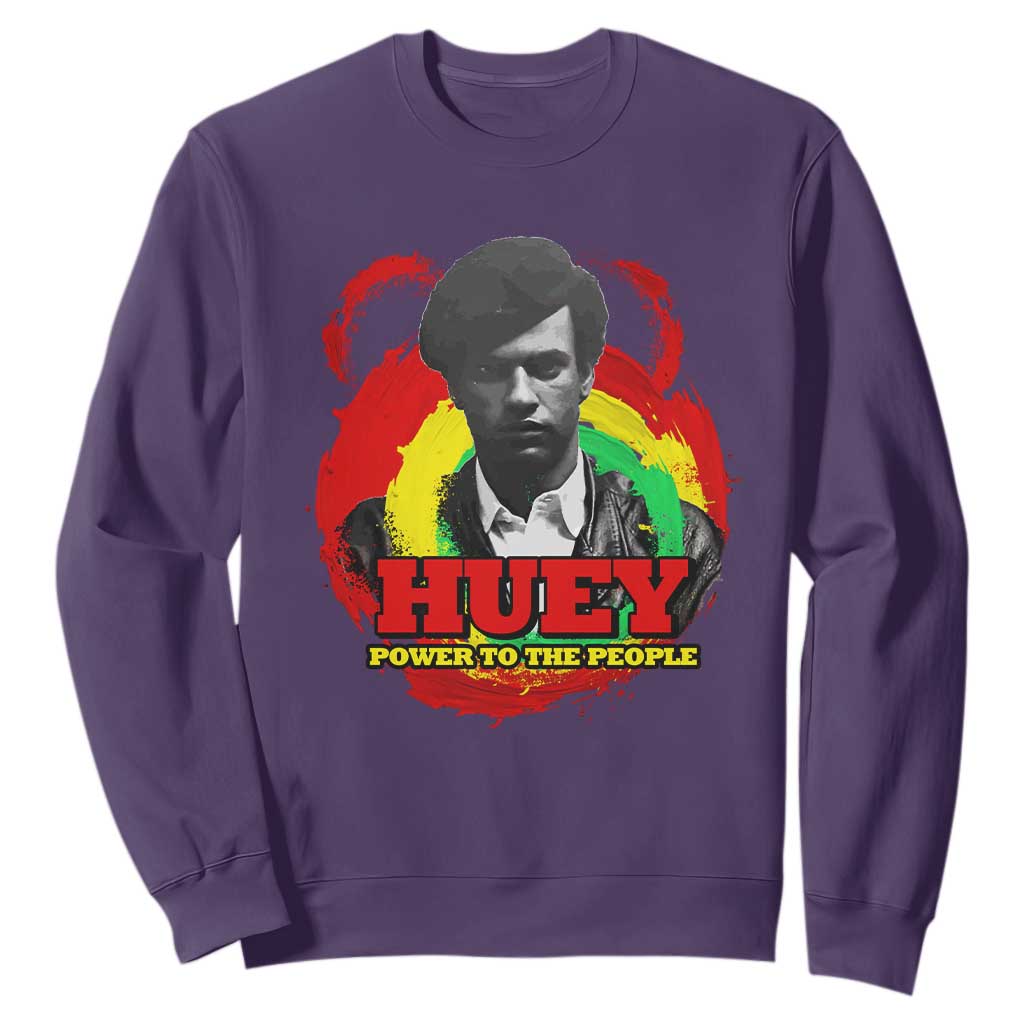 Huey P Newton Sweatshirt Power To The People Black History