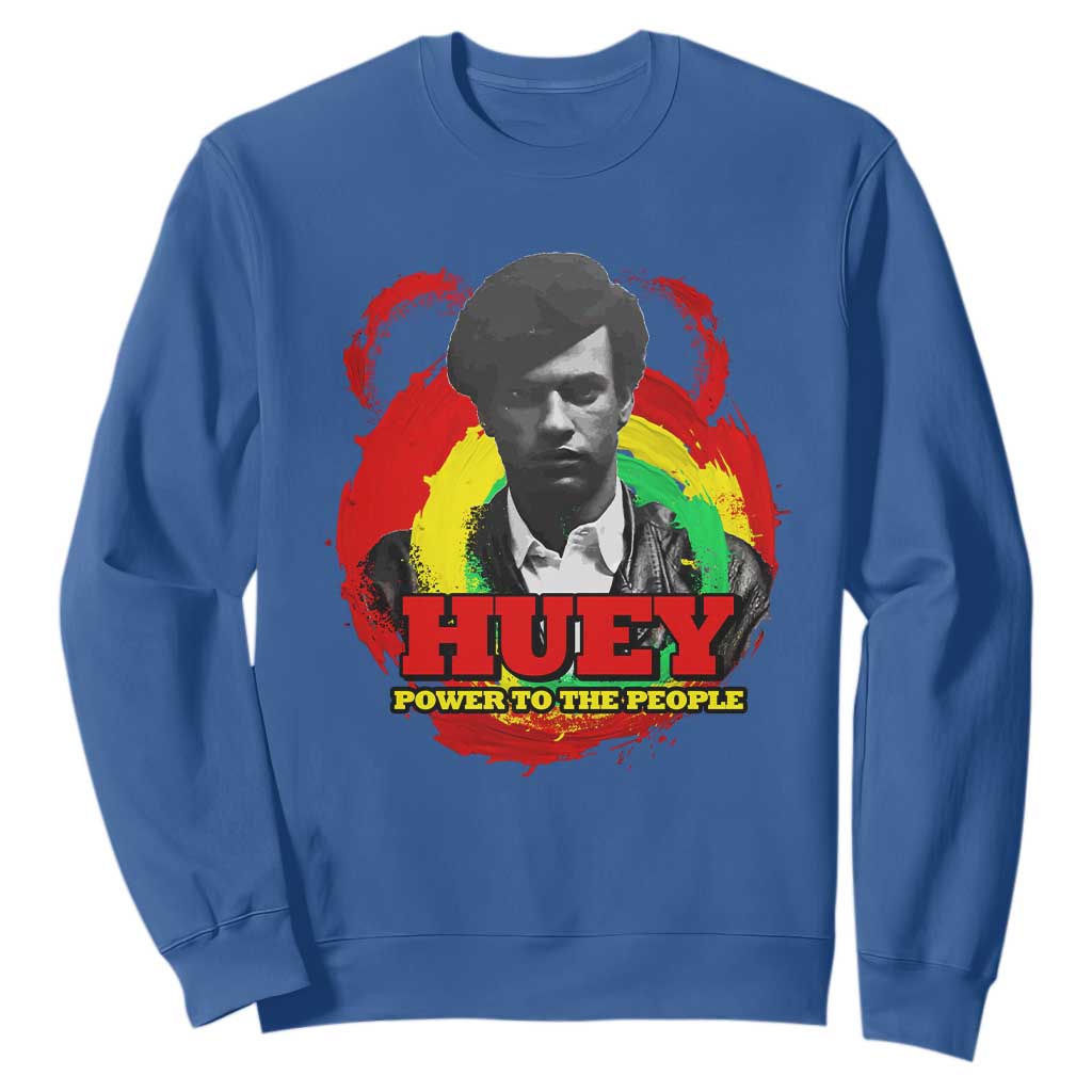 Huey P Newton Sweatshirt Power To The People Black History