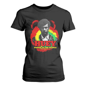 Huey P Newton T Shirt For Women Power To The People Black History