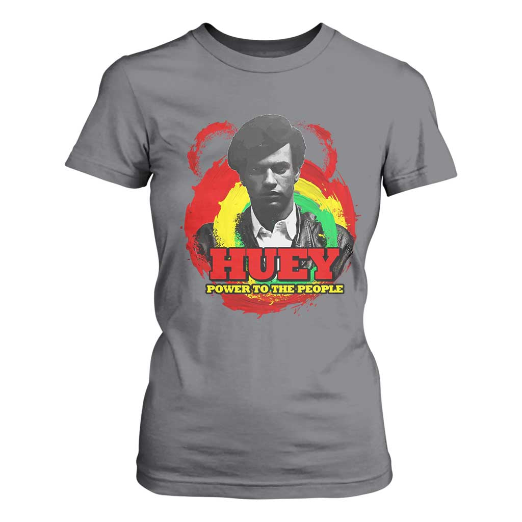 Huey P Newton T Shirt For Women Power To The People Black History