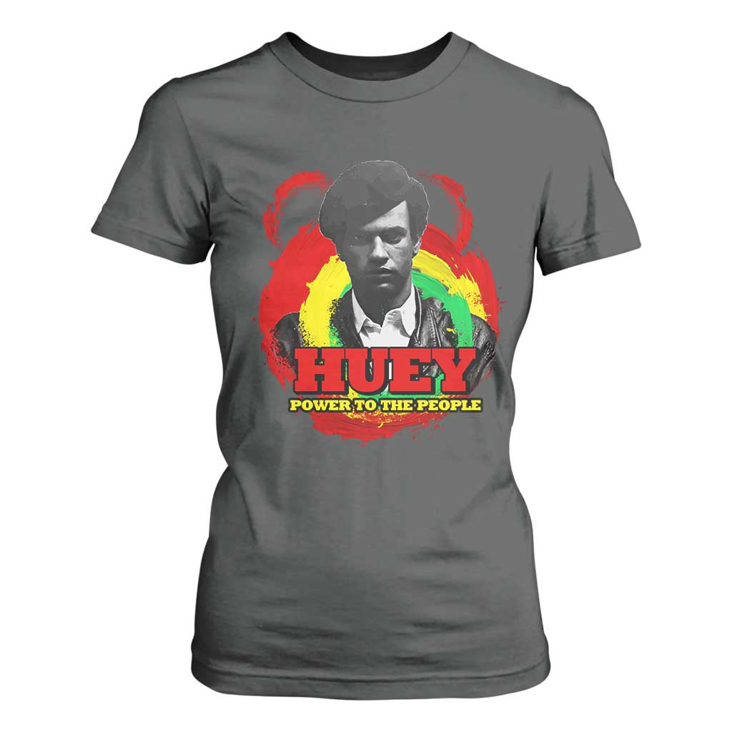 Huey P Newton T Shirt For Women Power To The People Black History