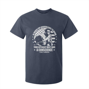 Stokely Carmichael Quote T Shirt For Kid In Order For Nonviolence To Work Your Opponent Must Have A Conscience