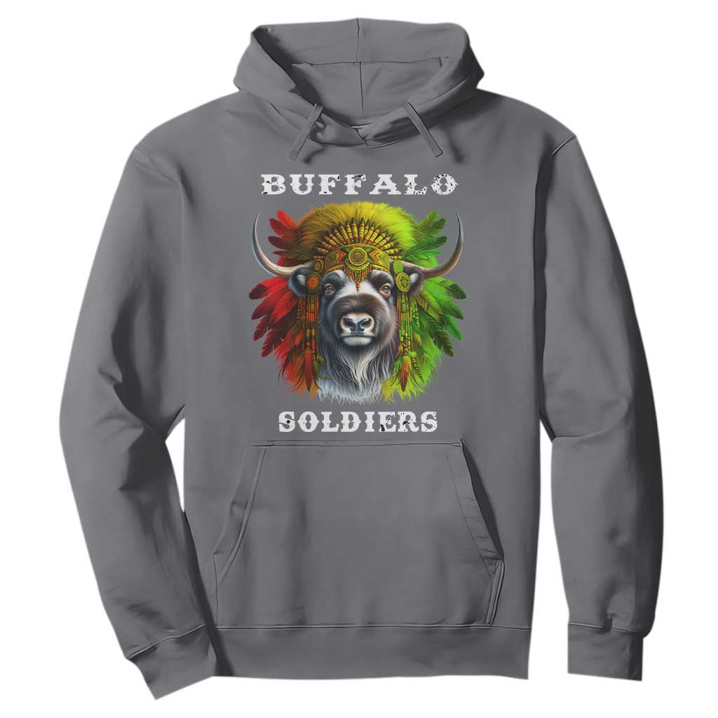 Buffalo Soldiers Hoodie African American Heros Black History