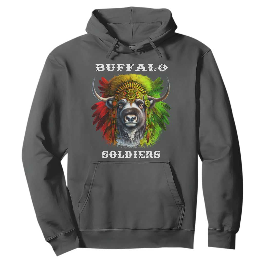 Buffalo Soldiers Hoodie African American Heros Black History