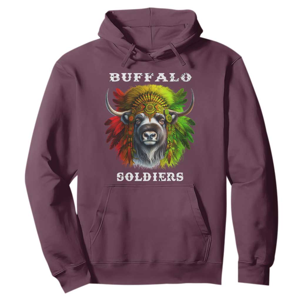 Buffalo Soldiers Hoodie African American Heros Black History