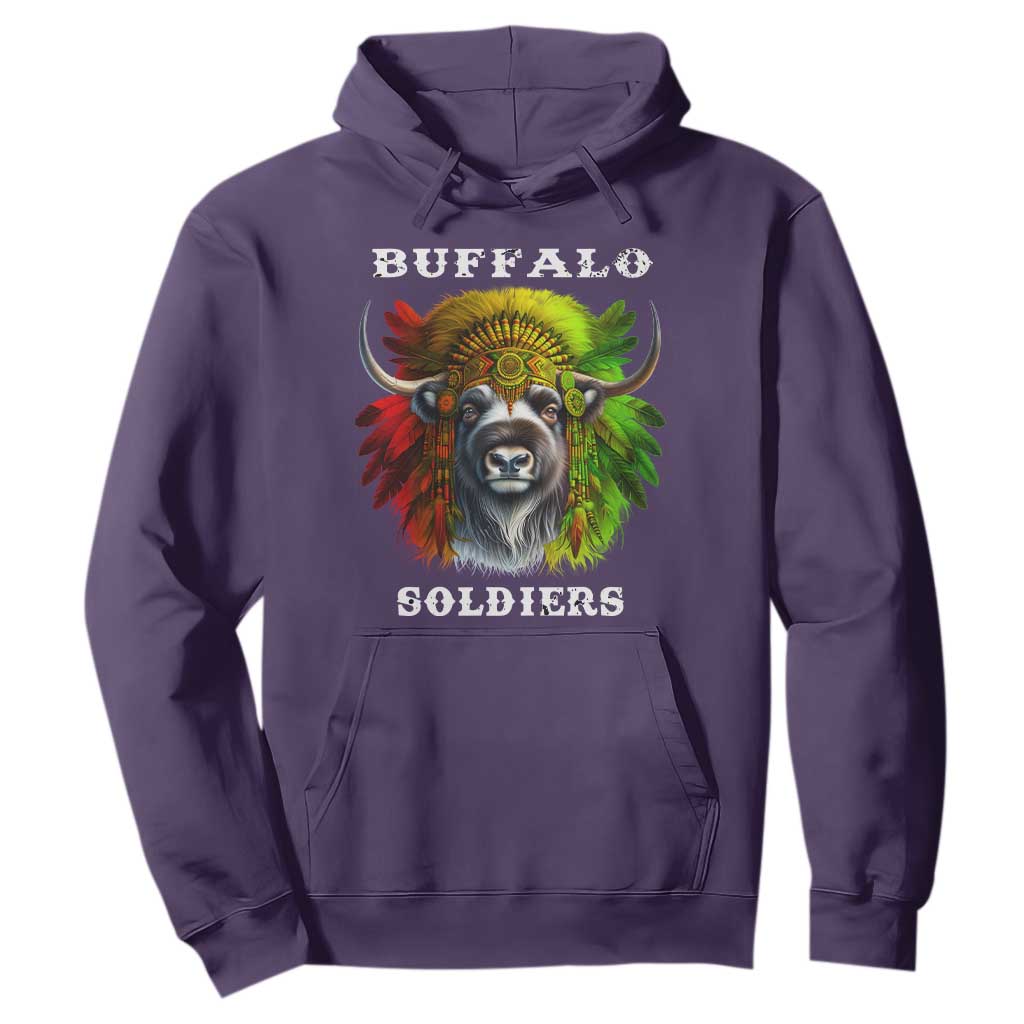 Buffalo Soldiers Hoodie African American Heros Black History
