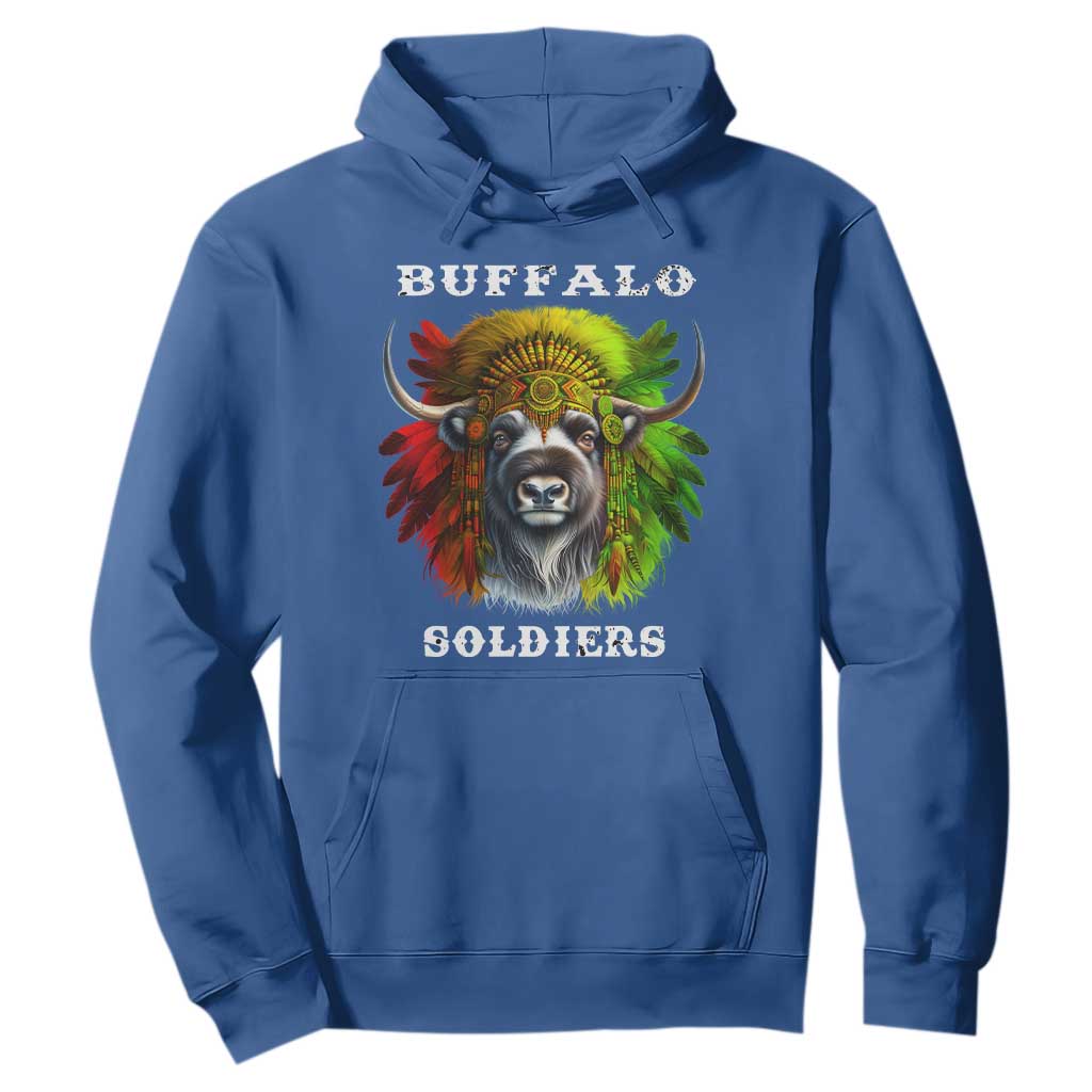 Buffalo Soldiers Hoodie African American Heros Black History