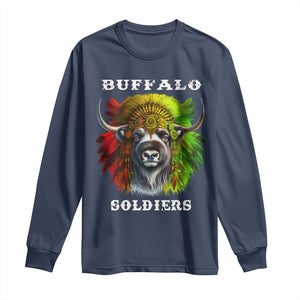 Buffalo Soldiers Long Sleeve Shirt African American Heros Black History