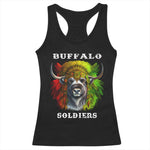 Buffalo Soldiers Racerback Tank Top African American Heros Black History
