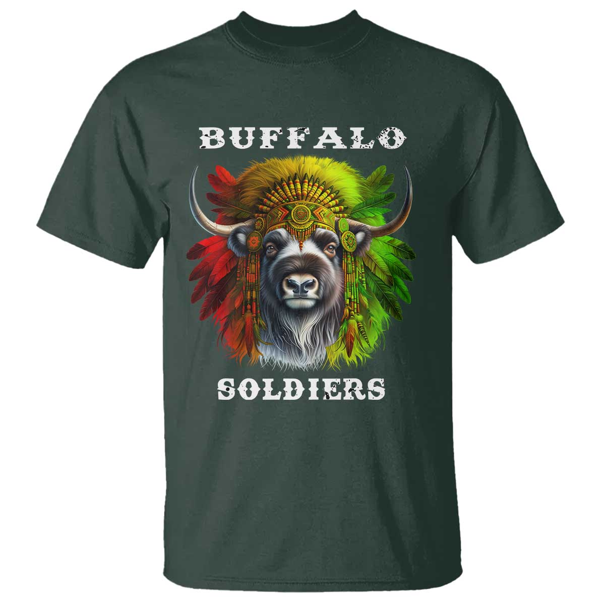 Buffalo Soldiers T Shirt African American Heros Black History