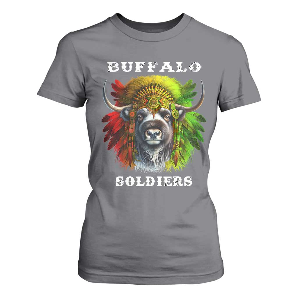 Buffalo Soldiers T Shirt For Women African American Heros Black History