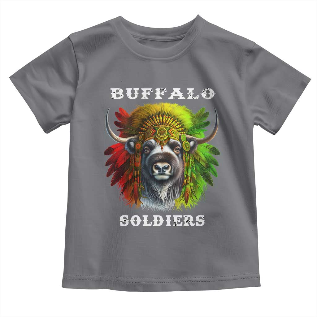 Buffalo Soldiers Toddler T Shirt African American Heros Black History