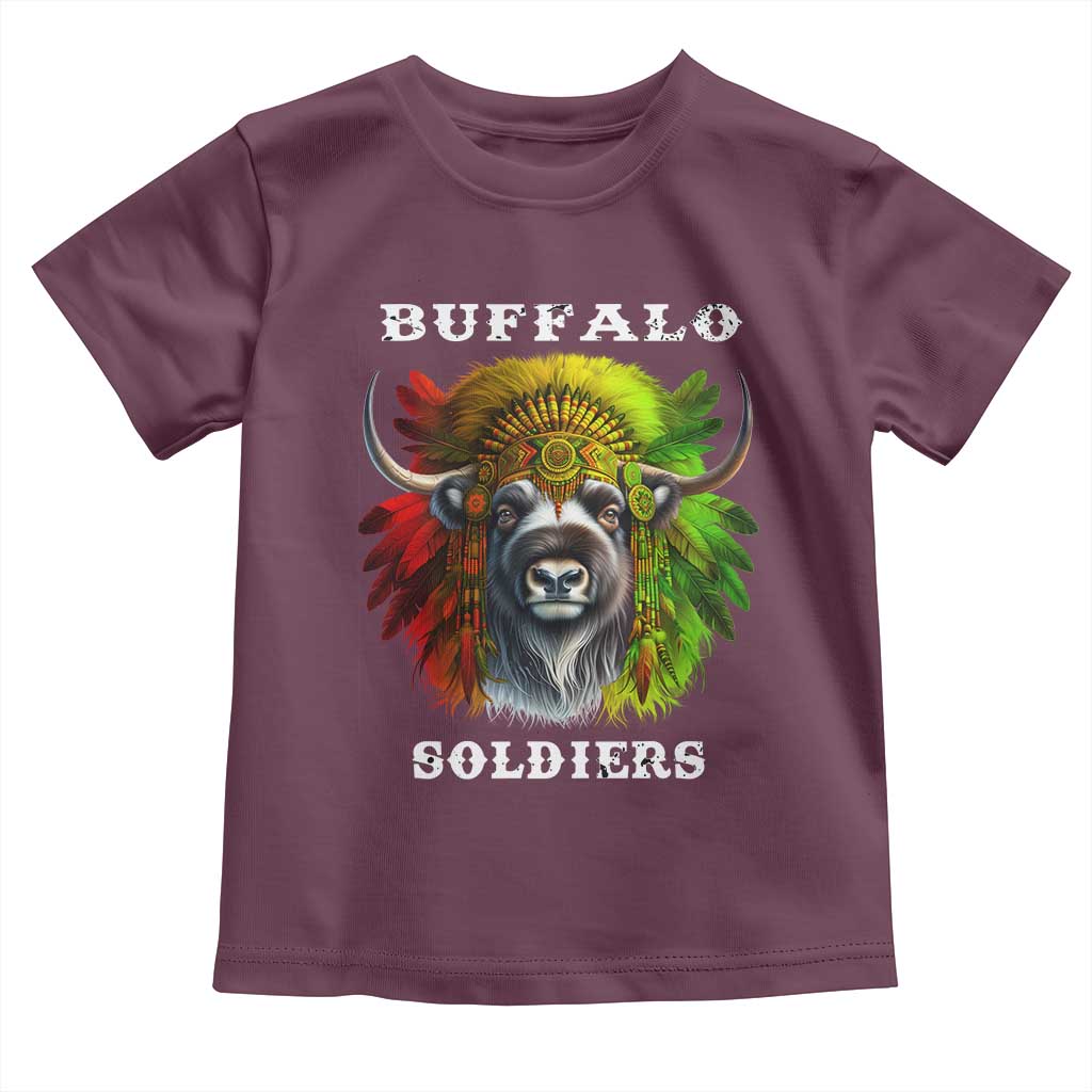 Buffalo Soldiers Toddler T Shirt African American Heros Black History