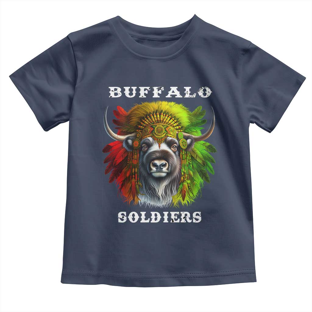 Buffalo Soldiers Toddler T Shirt African American Heros Black History