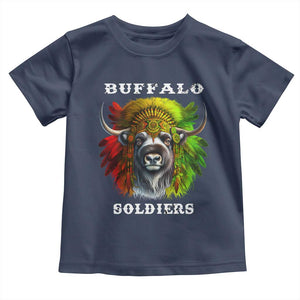 Buffalo Soldiers Toddler T Shirt African American Heros Black History