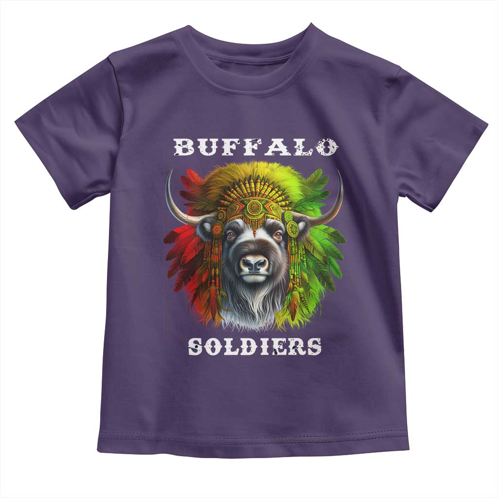 Buffalo Soldiers Toddler T Shirt African American Heros Black History