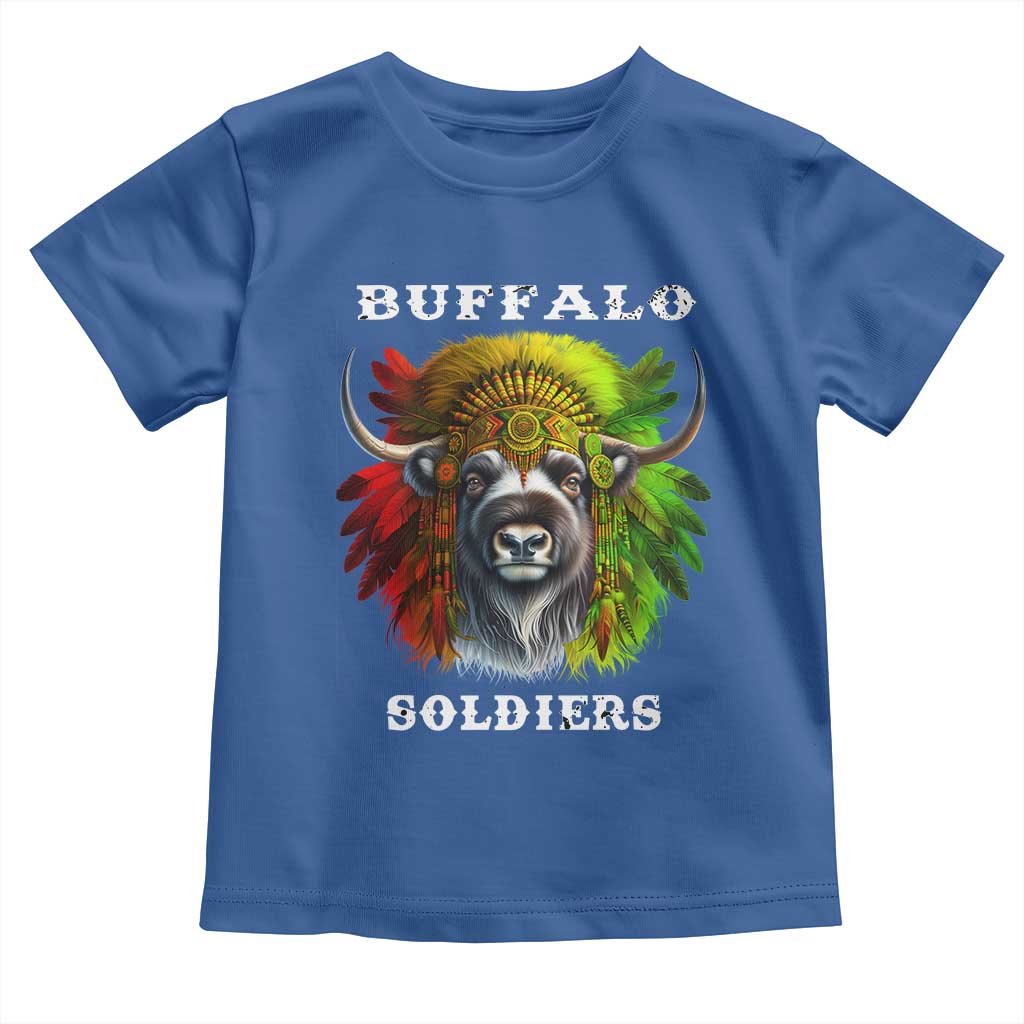 Buffalo Soldiers Toddler T Shirt African American Heros Black History