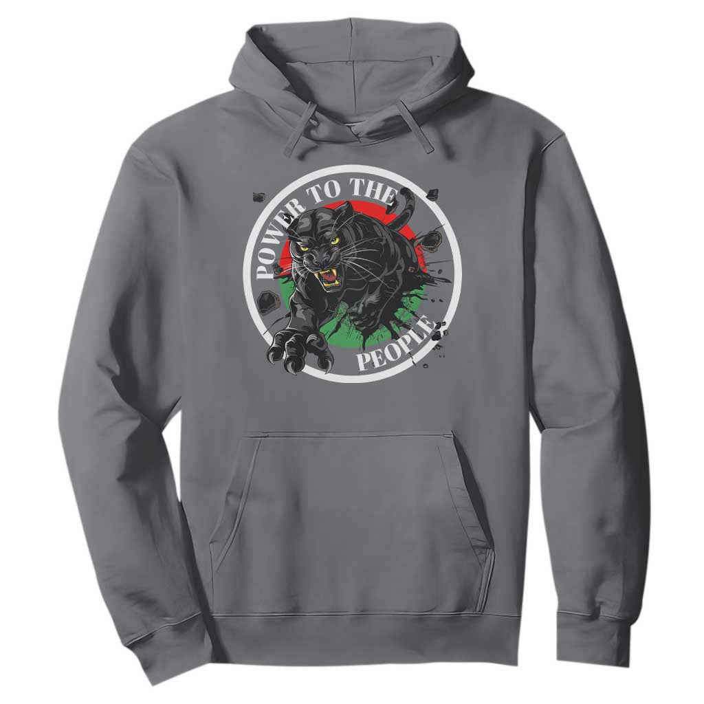 Power To The People Black Panther Party Hoodie Proud Black History Month