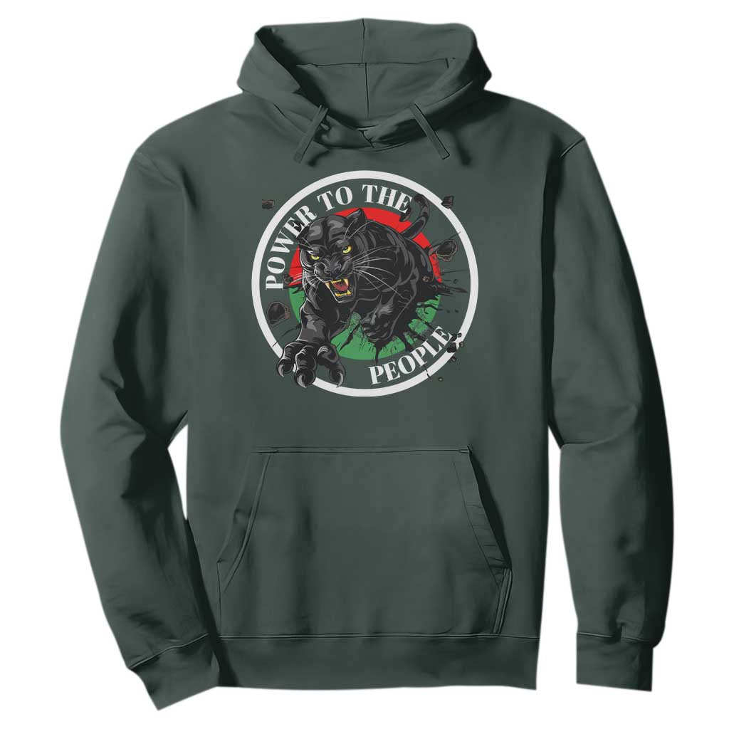 Power To The People Black Panther Party Hoodie Proud Black History Month