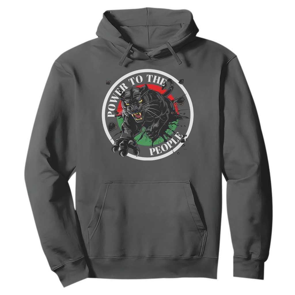 Power To The People Black Panther Party Hoodie Proud Black History Month