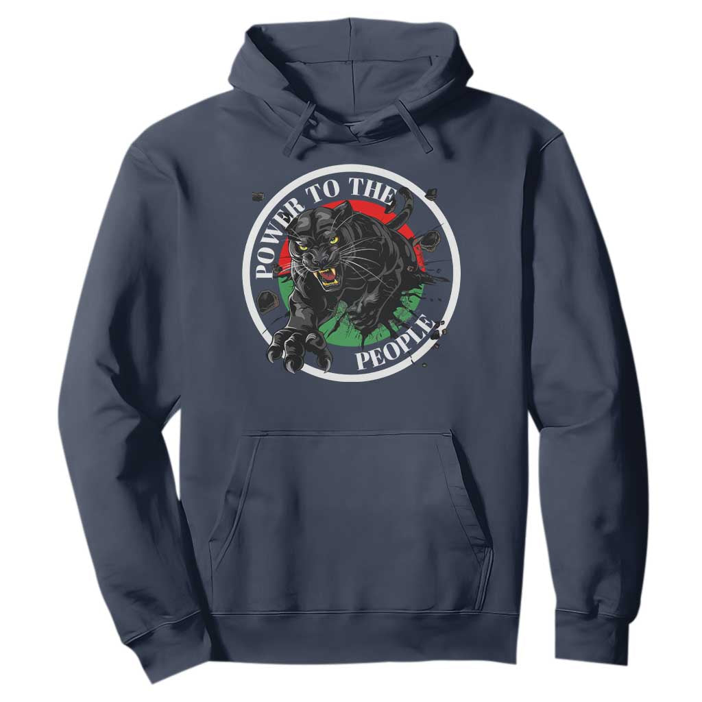 Power To The People Black Panther Party Hoodie Proud Black History Month