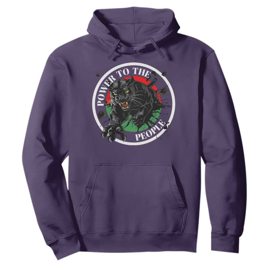Power To The People Black Panther Party Hoodie Proud Black History Month