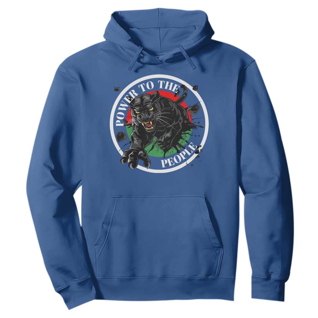 Power To The People Black Panther Party Hoodie Proud Black History Month