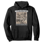 Never Forget Harlem Hellfighters Hoodie 369TH Infantry Regiment Black God Damn Let's Go