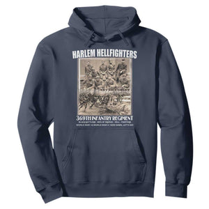 Never Forget Harlem Hellfighters Hoodie 369TH Infantry Regiment Black God Damn Let's Go