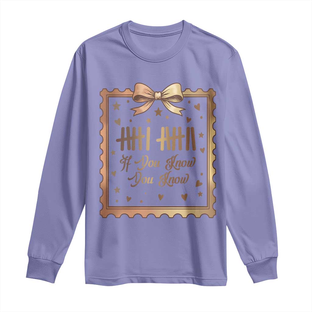If You Know You Know Six Seven Meme Long Sleeve Shirt African American Gift