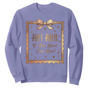 If You Know You Know Six Seven Meme Sweatshirt African American Gift