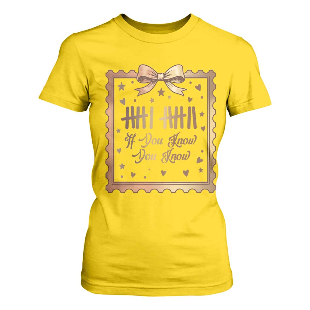 If You Know You Know Six Seven Meme T Shirt For Women African American Gift