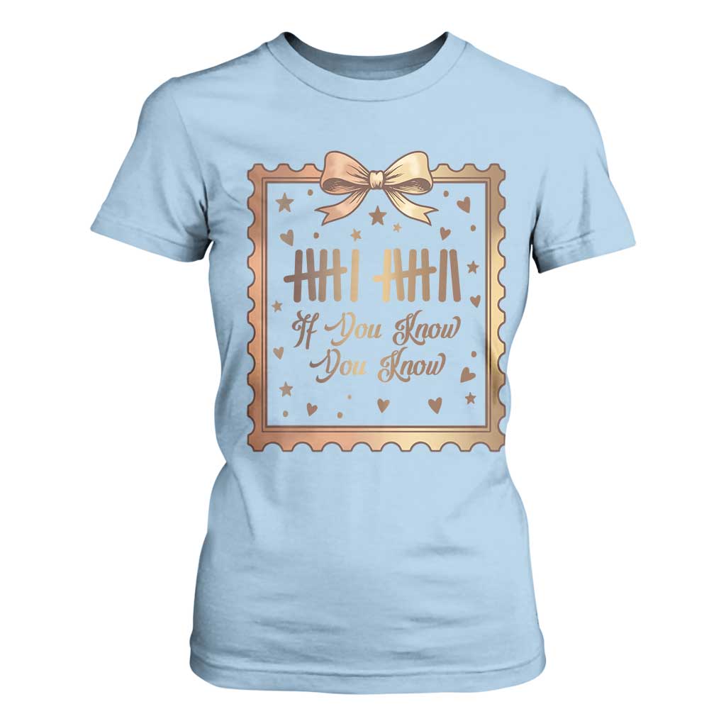 If You Know You Know Six Seven Meme T Shirt For Women African American Gift
