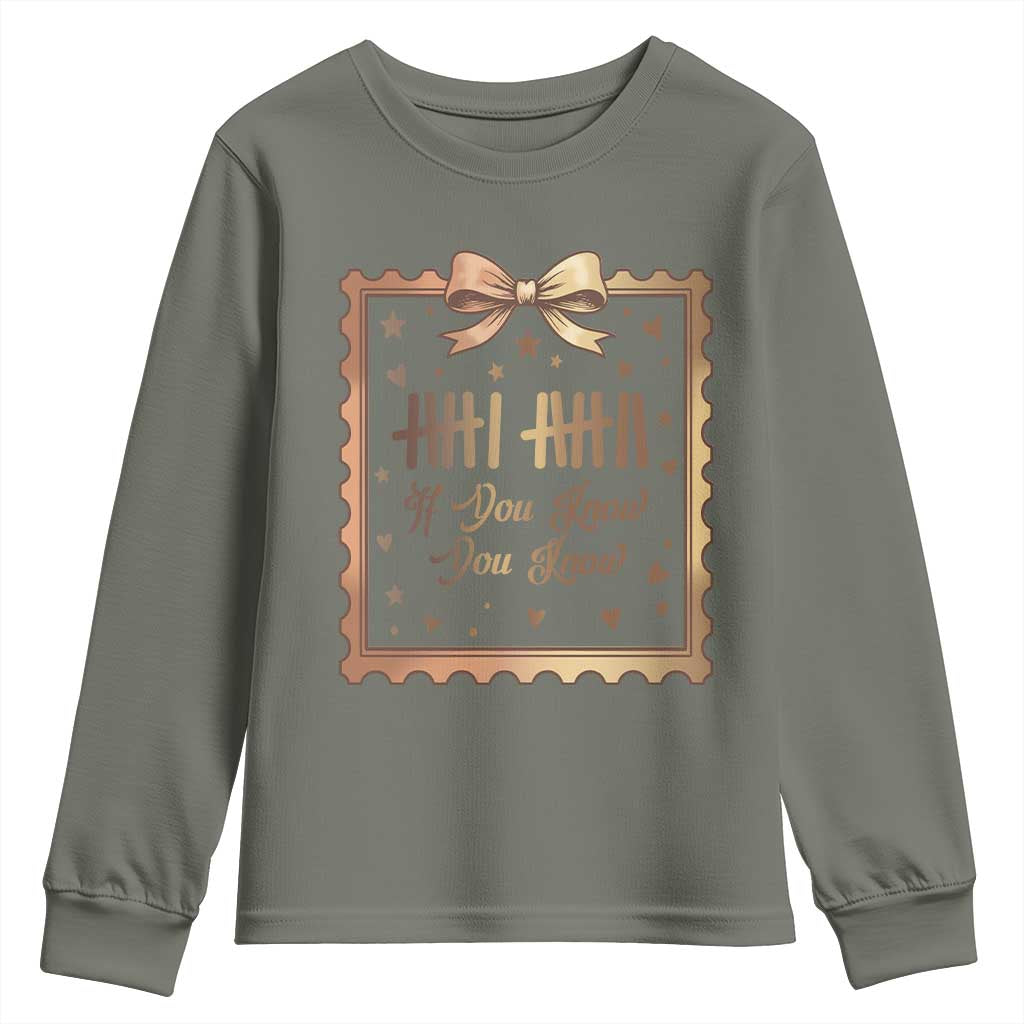 If You Know You Know Six Seven Meme Youth Sweatshirt African American Gift