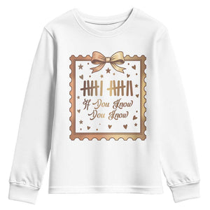 If You Know You Know Six Seven Meme Youth Sweatshirt African American Gift