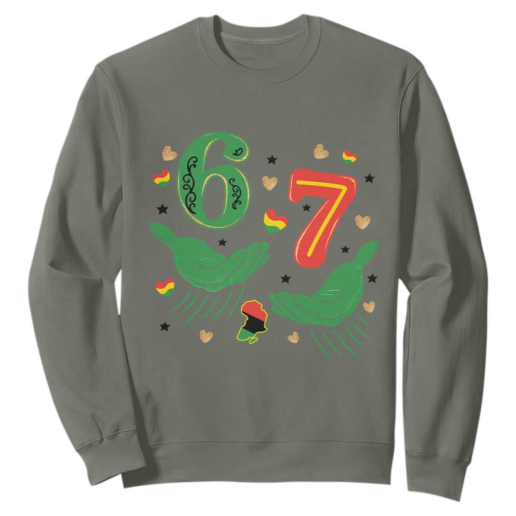 67 Meme Black History Month Sweatshirt African American Gift