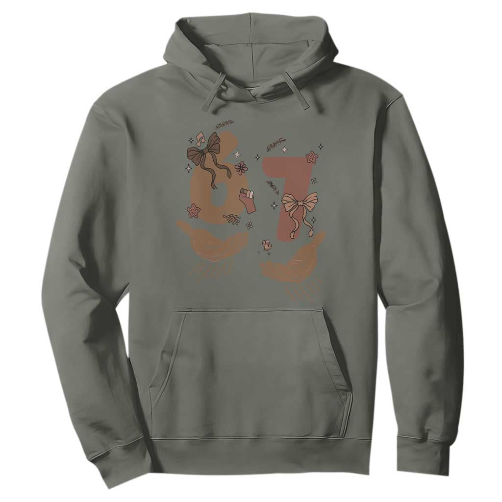 Funny Six Seven Meme Hoodie Black History Women Gift