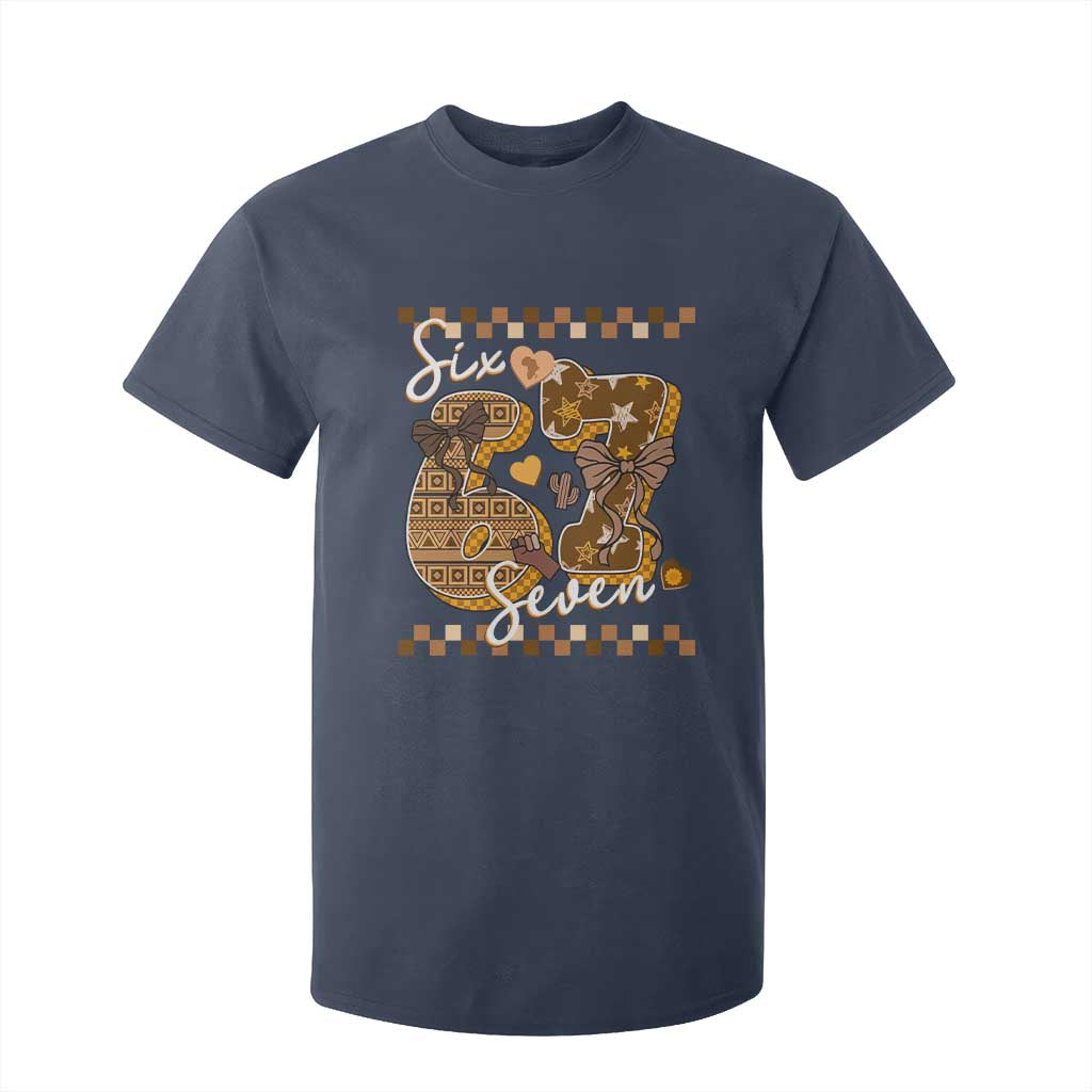 Funny African American Melanin Gift T Shirt For Kid Six Seven Meme