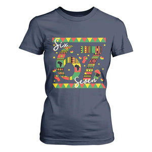 Funny Six Seven Meme T Shirt For Women Pan African Culture Gift