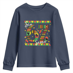Funny Six Seven Meme Youth Sweatshirt Pan African Culture Gift